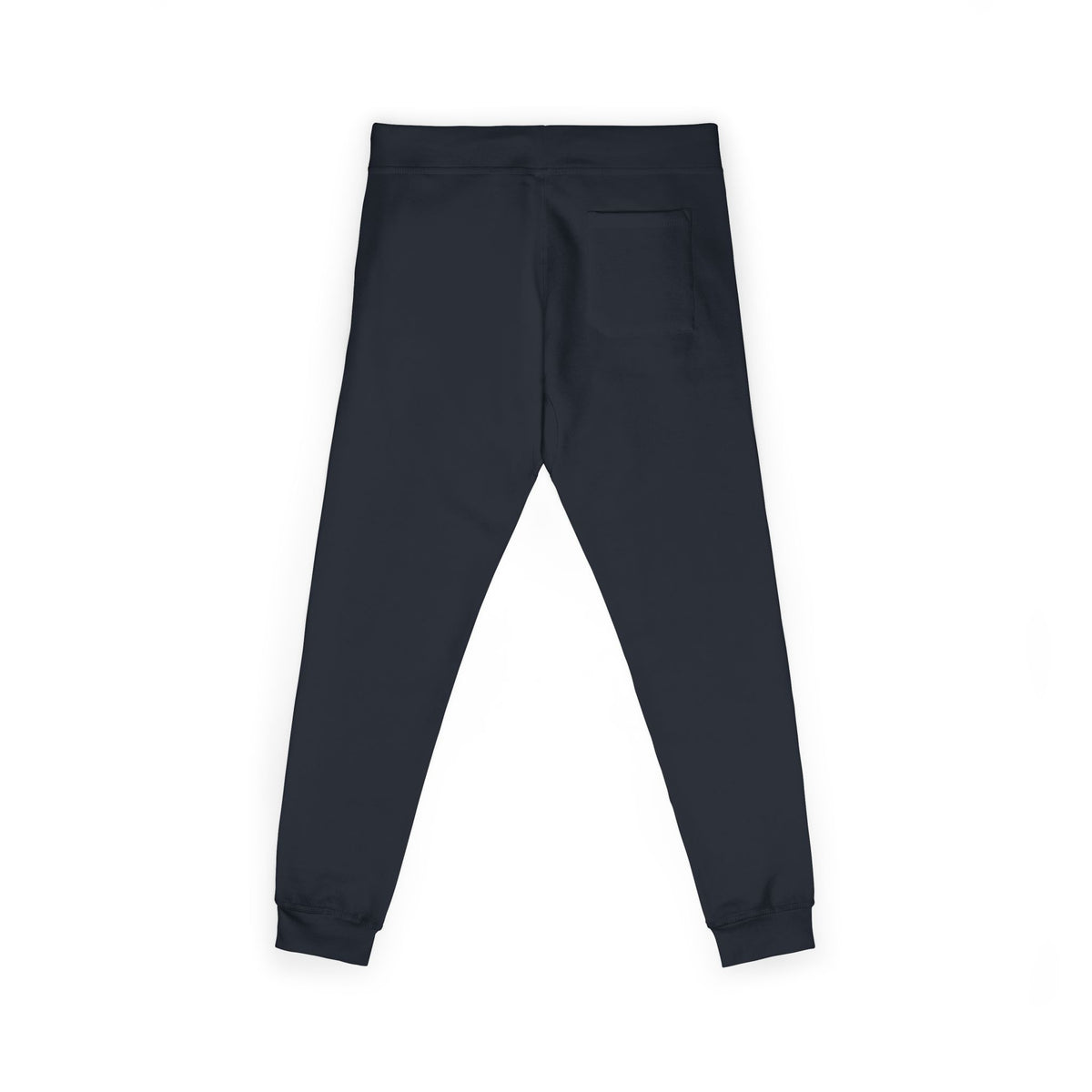 Embroidered Retro Sunrise Joggers — Vintage Crest Fleece Sweatpants