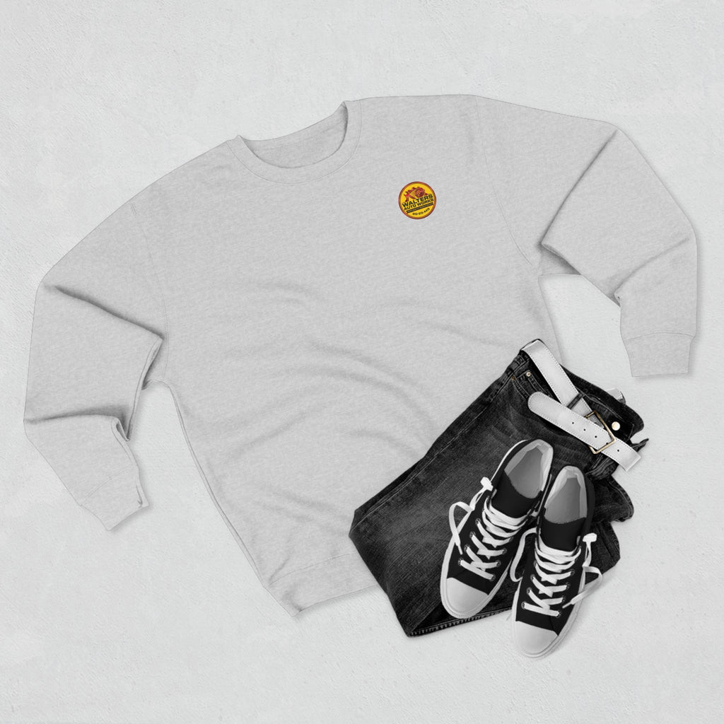 Auto Shop Logo Crewneck Sweatshirt — Walters Auto Works Branded Pullover