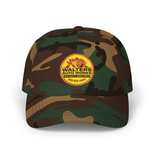 Dad Cap — Walters Auto Works Vintage Logo Embroidered Hat