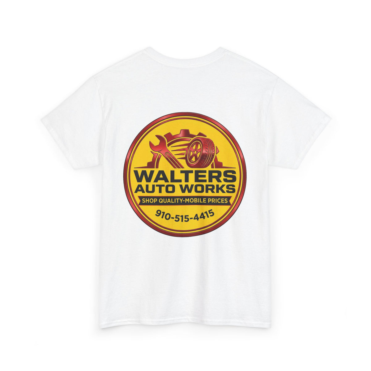 Walters Auto Works Logo Tee — Mechanic Shop Vintage Car Repair T‑Shirt