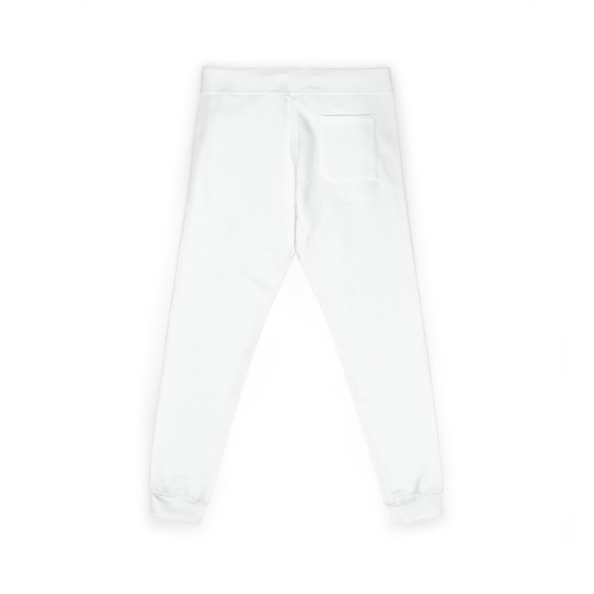 Embroidered Retro Sunrise Joggers — Vintage Crest Fleece Sweatpants