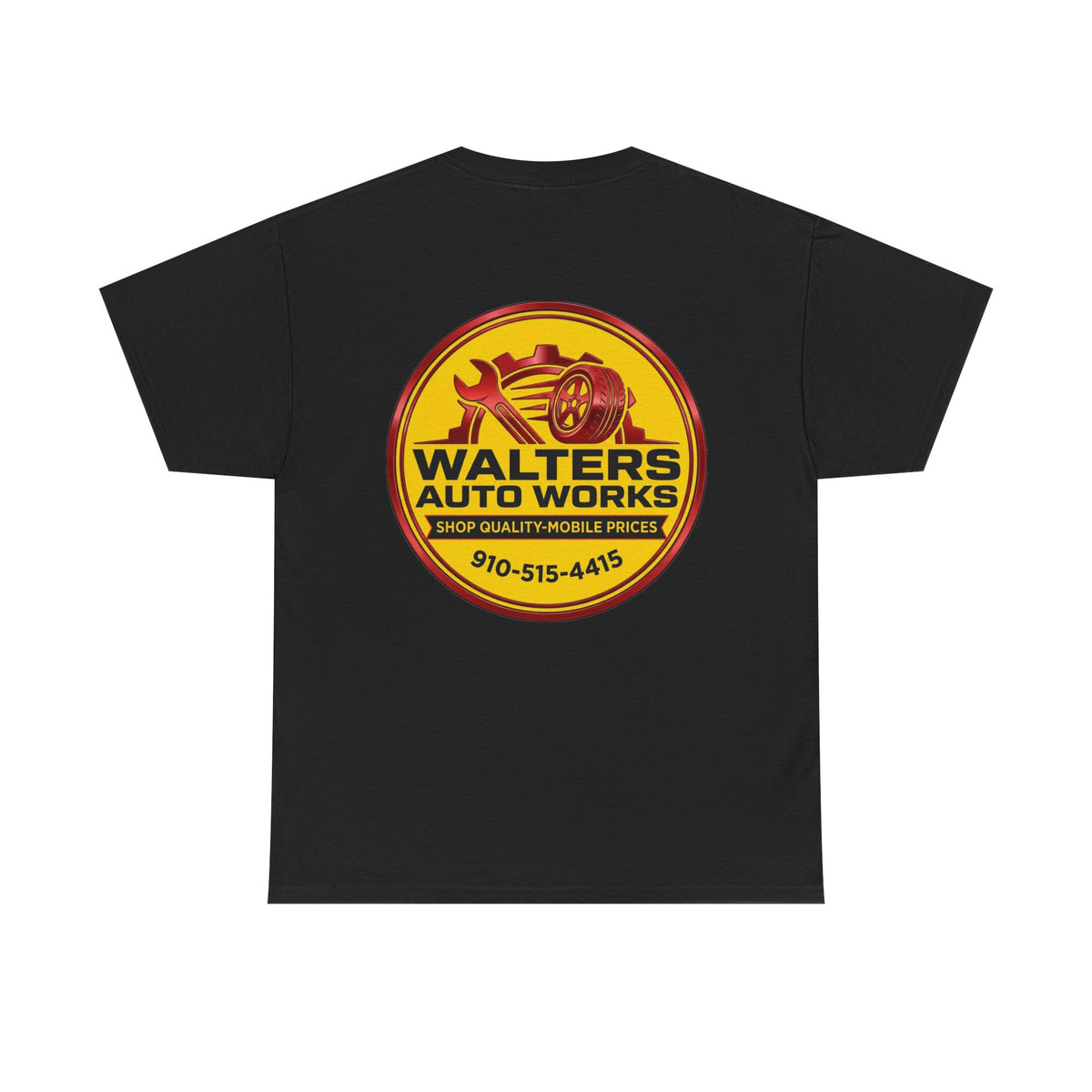 Walters Auto Works Logo Tee — Mechanic Shop Vintage Car Repair T‑Shirt