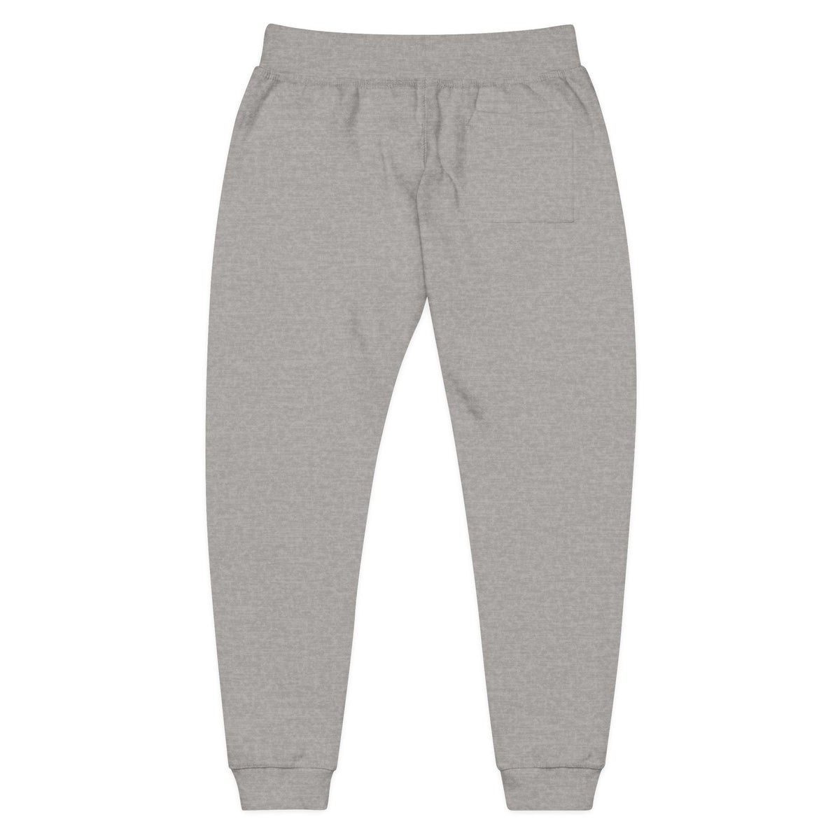Embroidered Retro Sunrise Joggers — Vintage Crest Fleece Sweatpants