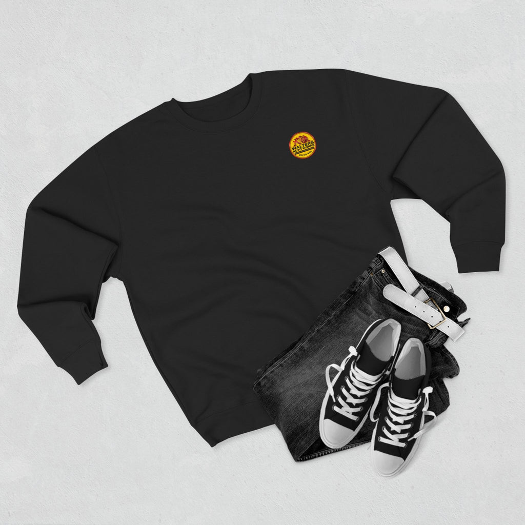 Auto Shop Logo Crewneck Sweatshirt — Walters Auto Works Branded Pullover