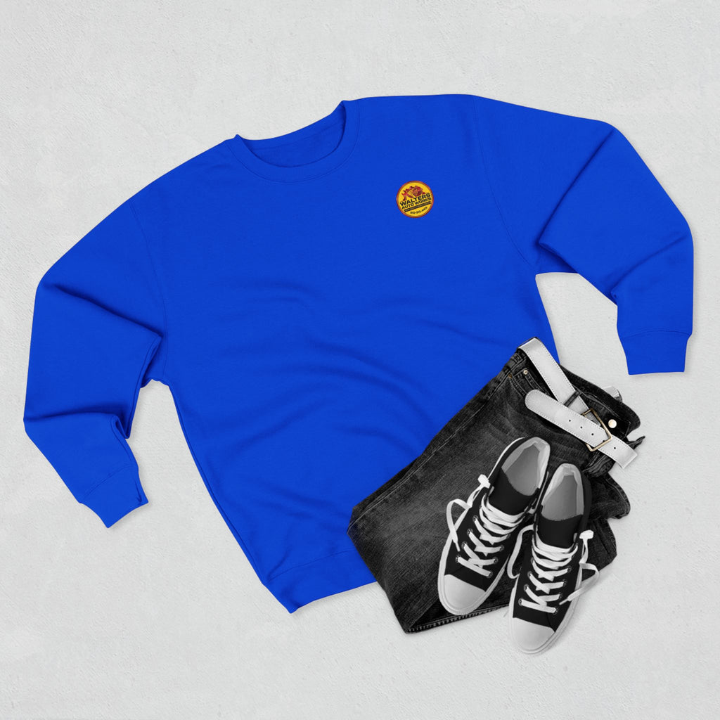 Auto Shop Logo Crewneck Sweatshirt — Walters Auto Works Branded Pullover